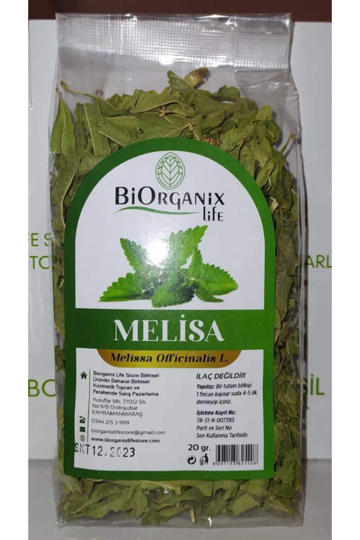 Doğal Melisa Çayı